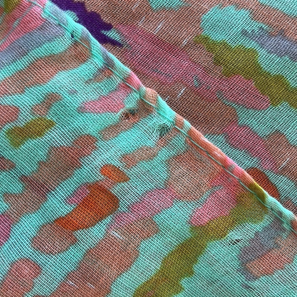 TASHA Colorful Lightweight Scarf - Picture 4 of 4